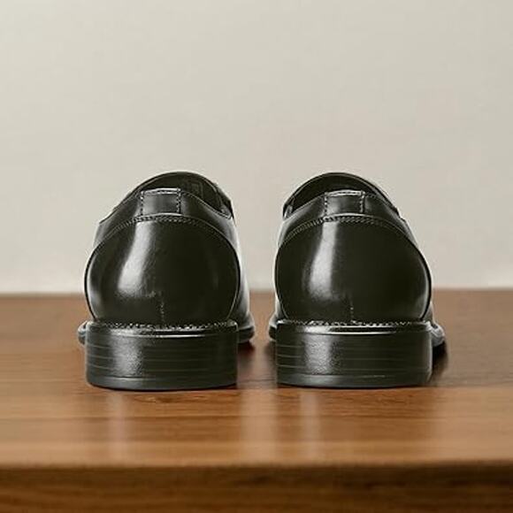 Bruno Marc Mens Size 7 Shiny Black Square Toe Dress Loafers Formal Shoes Bruno Marc Mens Size 7 Shiny Black Square Toe Dress Loafers Formal Shoes